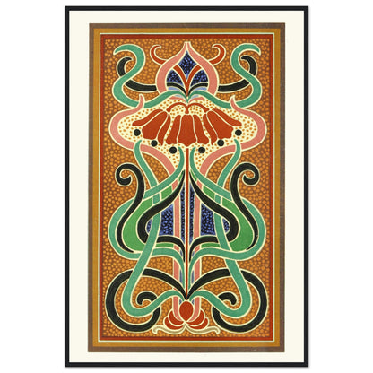 Analysis of Colour in a ‘Peacock’s Plumage’ - Framed Art Print by James Ward – room setting display | Buy Irish Art