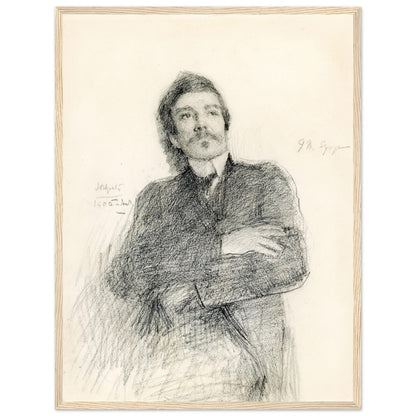 John Millington Synge – Portrait by John Butler Yeats Framed Print – view 6 | Buy Irish Art