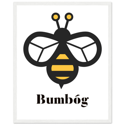 Bumbóg - Bumblebee Framed Art Print – view 9 | Buy Irish Art