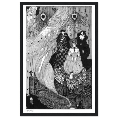 Down to the Central Earth, his Proper Scene - Framed Print by Harry Clarke  Description: – Irish wall art print | Buy Irish Art