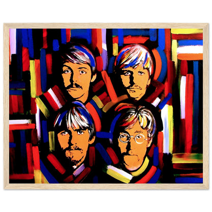 The Beatles Fab Four Framed Wall Art Print – view 19 | Buy Irish Art