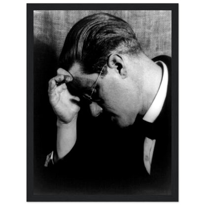 James Joyce Black & White Framed Photographic Print – Irish wall art print | Buy Irish Art