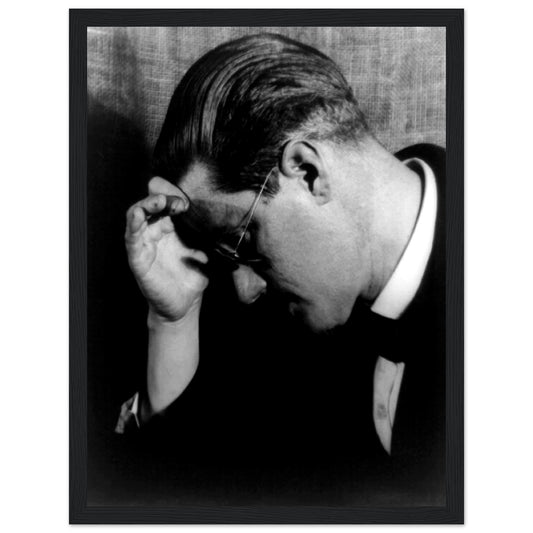 James Joyce Black & White Framed Photographic Print