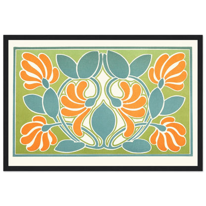 Harmonic Balance of Warm and Cold Colours Art Print by Irish Artist James Ward – room setting display | Buy Irish Art