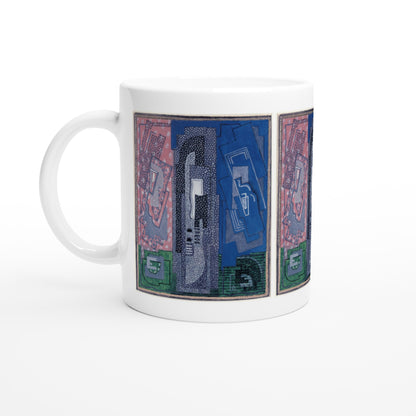 Four Element Composition Mug by Mainie Jellett – A Masterpiece for Your Everyday Moments – Irish gift ceramic mug | Buy Irish Art