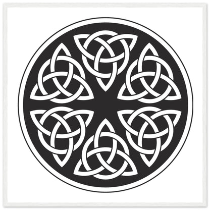 Celtic Knot Framed Art Print – view 6 | Buy Irish Art