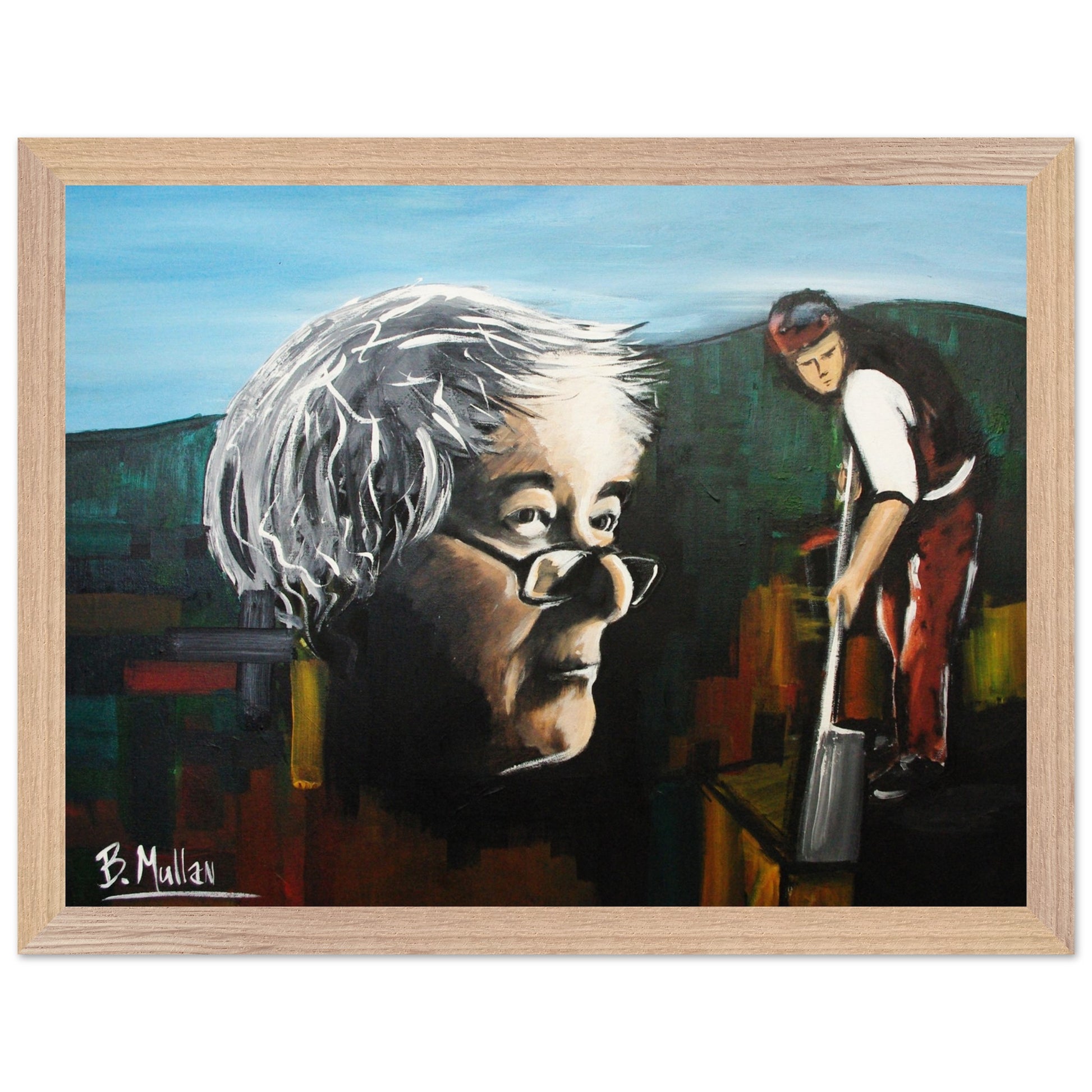 Seamus Heaney Irish Writer Framed Art Print – view 11 | Buy Irish Art