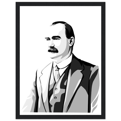 James Connolly Framed Art Print – room setting display | Buy Irish Art