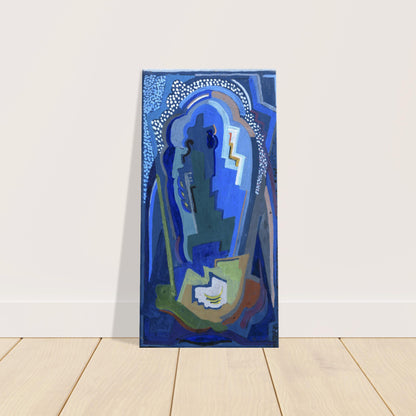 Abstract by Mainie Jellett Canvas Art Print | Irish Modernist Canvas – size comparison view | Buy Irish Art