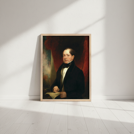 Portrait of Thomas Moore (1835) – G.F. Mulvany