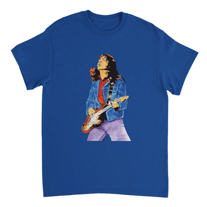 Rory Gallagher T-shirt – size detail | Buy Irish Art
