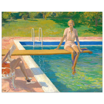 Viscountess, Palm Springs by John Lavery Art Print 40x50 cm / 16x20″ – view 10 | Buy Irish Art