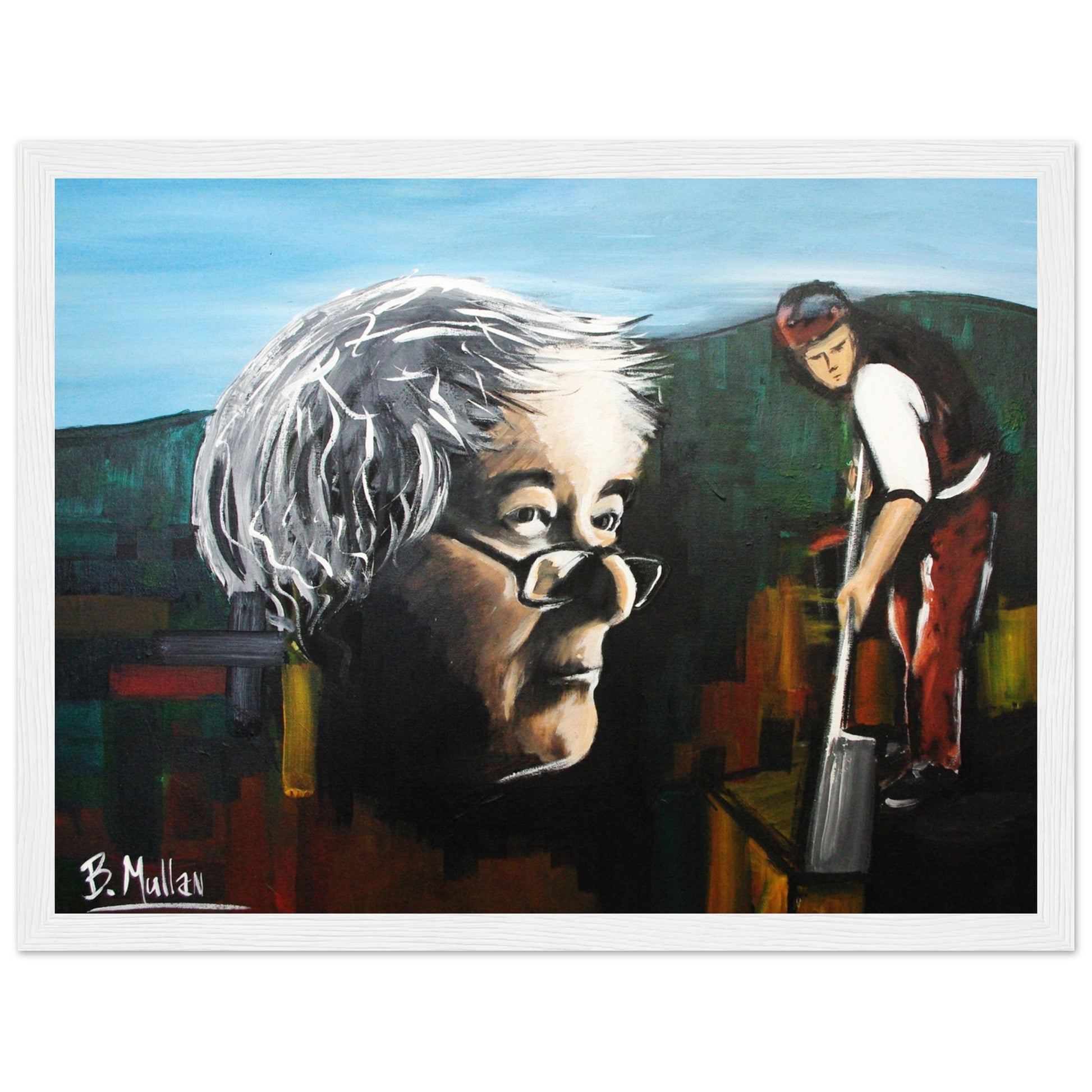 Seamus Heaney Irish Writer Framed Art Print – view 6 | Buy Irish Art