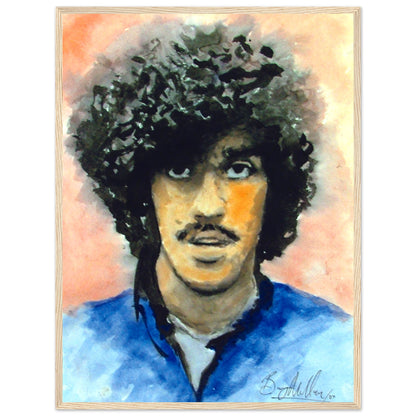 Phil Lynott Thin Lizzy Framed Wall Art Print by Irish Artist – view 11 | Buy Irish Art