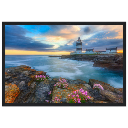 Hook Head Lighthouse, Wexford – Framed Irish Coastal Print – Irish wall art print | Buy Irish Art