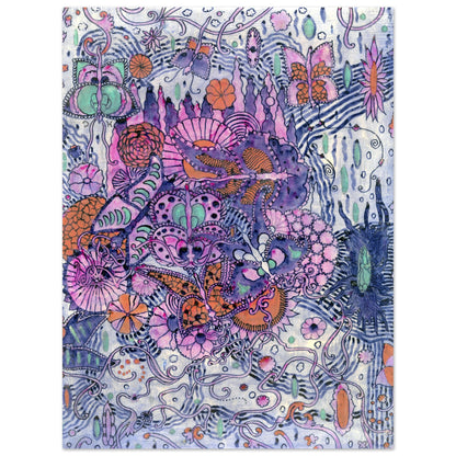Butterfly Textile Design by Harry Clarke Framed Wall Art Print – Irish wall art print | Buy Irish Art