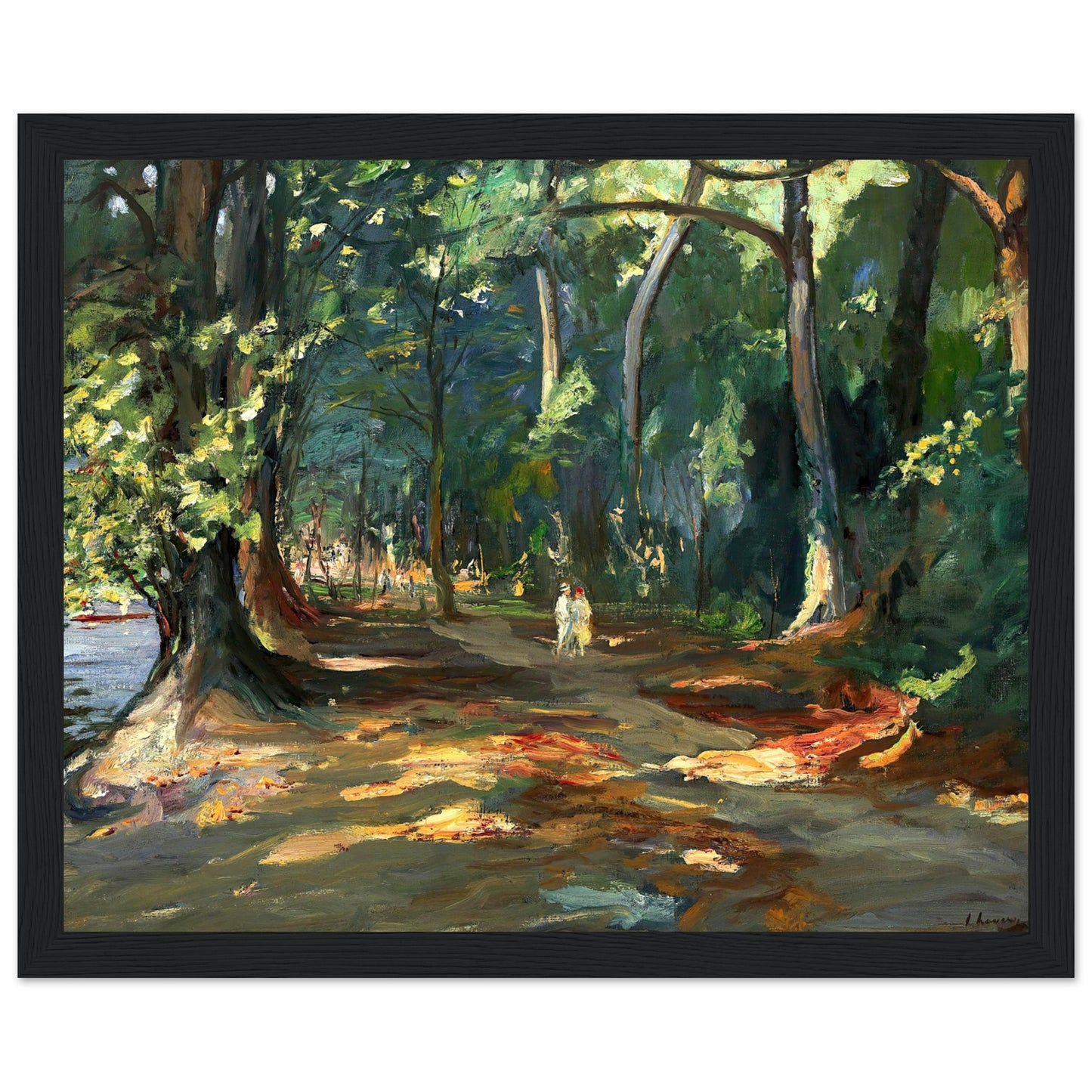 The Path by the River by John Lavery Collector's Print 40x50 cm / 16x20″ – view 20 | Buy Irish Art