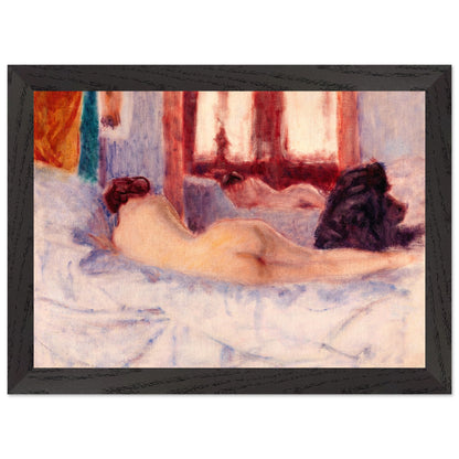 A Reclining Nude before a Mirror by Irish Artist Roderic O'Conor Framed Art Print – view 12 | Buy Irish Art