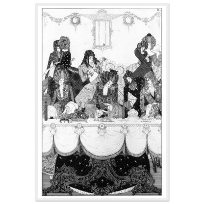 See Fierce Belinda on the Baron Flies by Irish Artist Harry Clarke Art Print – view 7 | Buy Irish Art