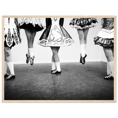 Irish Dancing Black & White Photographic Framed Wall Art Print – view 7 | Buy Irish Art