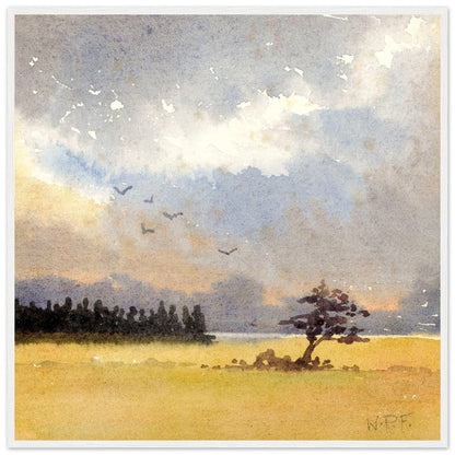 Landscape with Tree Silhouette – Percy French Collector’s Edition – view 7 | Buy Irish Art