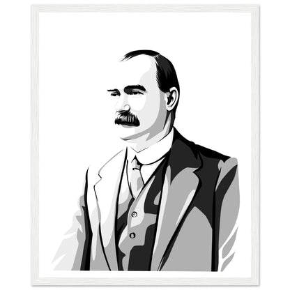 James Connolly Framed Art Print – detail view | Buy Irish Art