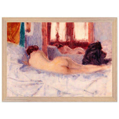 A Reclining Nude before a Mirror by Irish Artist Roderic O'Conor Framed Art Print – view 15 | Buy Irish Art