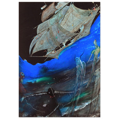 Harry Clarke – Poe’s Tales of Mystery and Imagination Art Print – detail view | Buy Irish Art