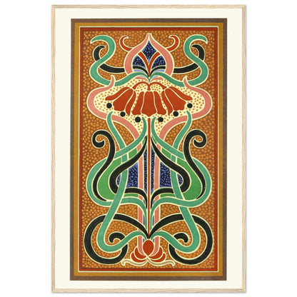 Analysis of Colour in a ‘Peacock’s Plumage’ - Framed Art Print by James Ward – size comparison view | Buy Irish Art