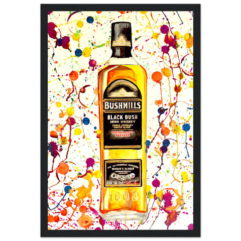 Bushmills Irish Whiskey Framed Art Print