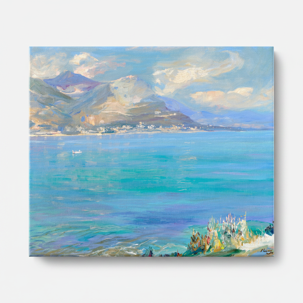 Beaulieu (1921) by Sir John Lavery – Canvas Art Print | Irish Art – detail view | Buy Irish Art