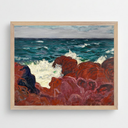 Red Rocks and Sea – Roderic O'Conor Art Print