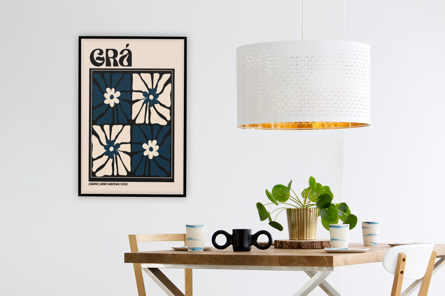 Grá (Love) – Irish Language Print | Gallery Edition Art Print – view 6 | Buy Irish Art