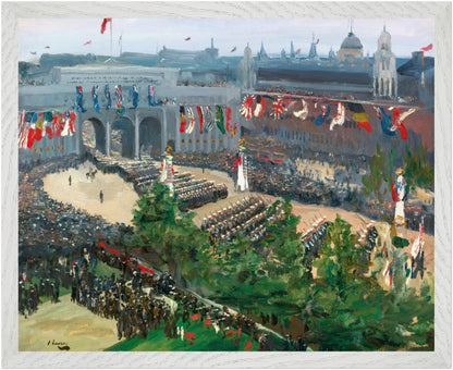 Admiralty Arch Victory Parade (1919) John Lavery Print 40x50 cm / 16x20″ – view 13 | Buy Irish Art