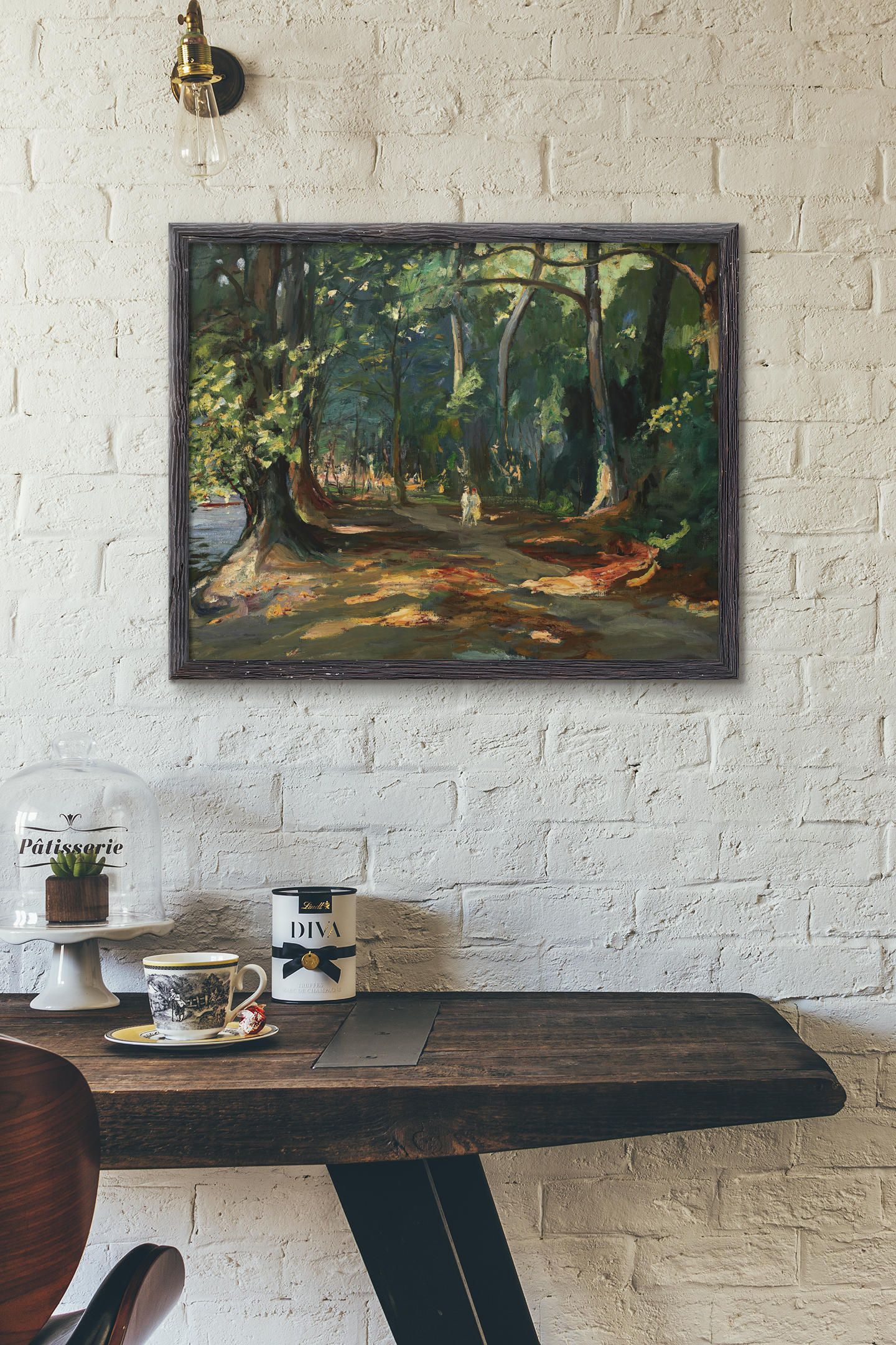 The Path by the River by John Lavery Collector's Print 40x50 cm / 16x20″ – view 13 | Buy Irish Art