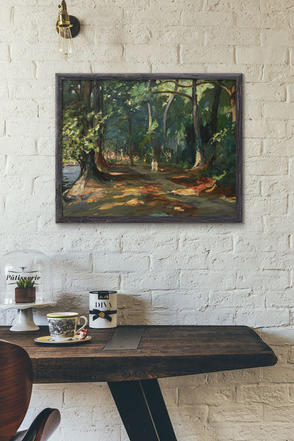 The Path by the River by John Lavery Collector's Print 40x50 cm / 16x20″ – view 13 | Buy Irish Art