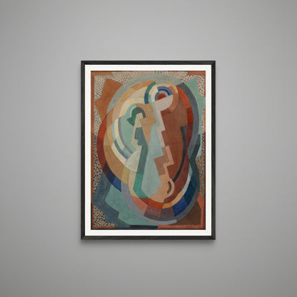 The Virgin and Child by Mainie Jellett – Irish Modernist Art Print