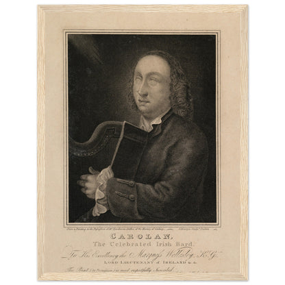 Turlough O’Carolan (1670–1738) by John Martyn – Irish Bard Art Print – view 11 | Buy Irish Art