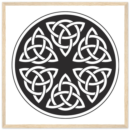 Celtic Knot Framed Art Print – view 12 | Buy Irish Art