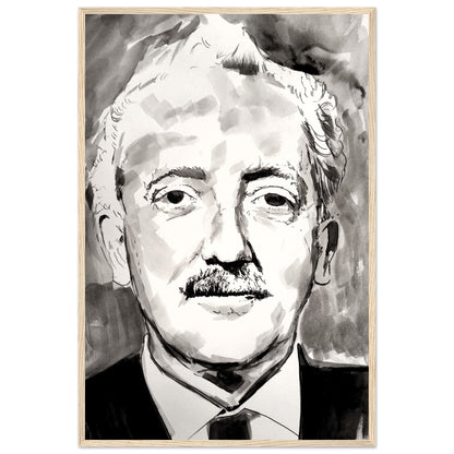 Sean Ó Riada Framed Art Print by Irish Artist – size comparison view | Buy Irish Art