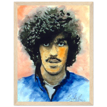 Phil Lynott Thin Lizzy Framed Wall Art Print by Irish Artist – view 10 | Buy Irish Art