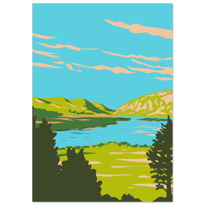 Glenveagh National Park Framed Print – Irish wall art print | Buy Irish Art