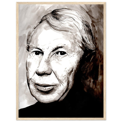 Louis le Brocquy Portrait Art Print by Ó Maoláin – view 8 | Buy Irish Art