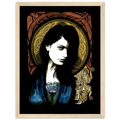 Celtic Goddess Framed Art Print – view 9 | Buy Irish Art