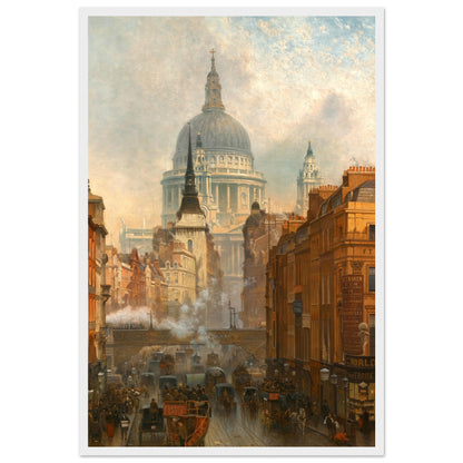 Ludgate, Evening by Irish Artist John O'Connor Art Print – view 7 | Buy Irish Art
