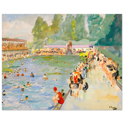 Chiswick Baths by John Lavery Art Print 40x50 cm / 16x20″ – Irish wall art print | Buy Irish Art