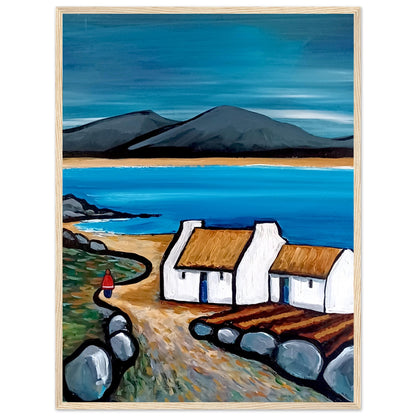 Connemara Lakes Cottage – Irish Landscape Fine Art Print by Ó Maoláin – view 20 | Buy Irish Art