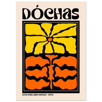 Dóchas - Hope Irish Art Print – room setting display | Buy Irish Art
