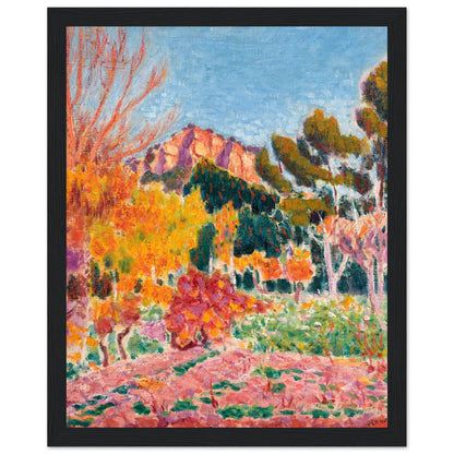 Landscape Cassis by Irish Artist Roderic O'Conor Art Print 40×50 cm / 16×20″ – view 6 | Buy Irish Art