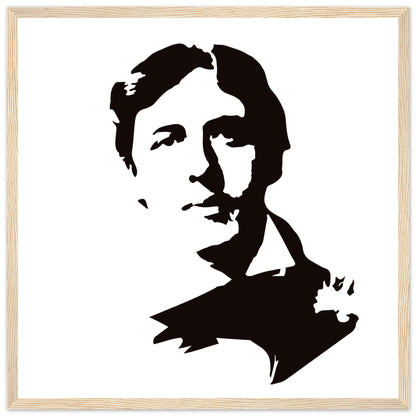 Oscar Wilde Art Print – Gallery Edition | Framed Literary Wall Art – view 7 | Buy Irish Art